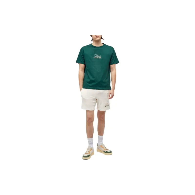 AUTRY X Jeff Staple Logo embroidered T shirt-2