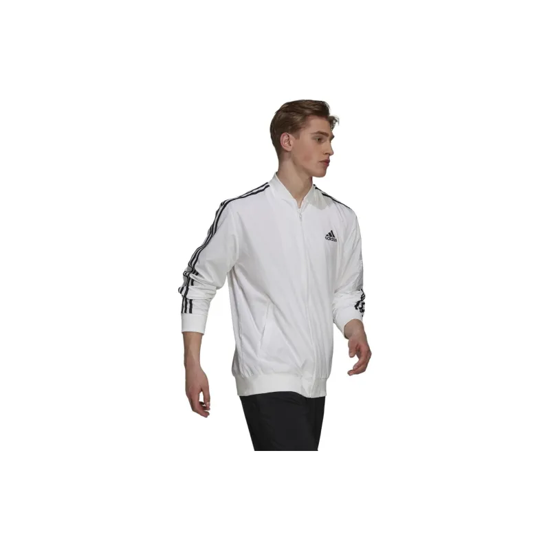 Adidas Free Shipping With AdiClub Essentials Woven 3 Stripes Jacket-3
