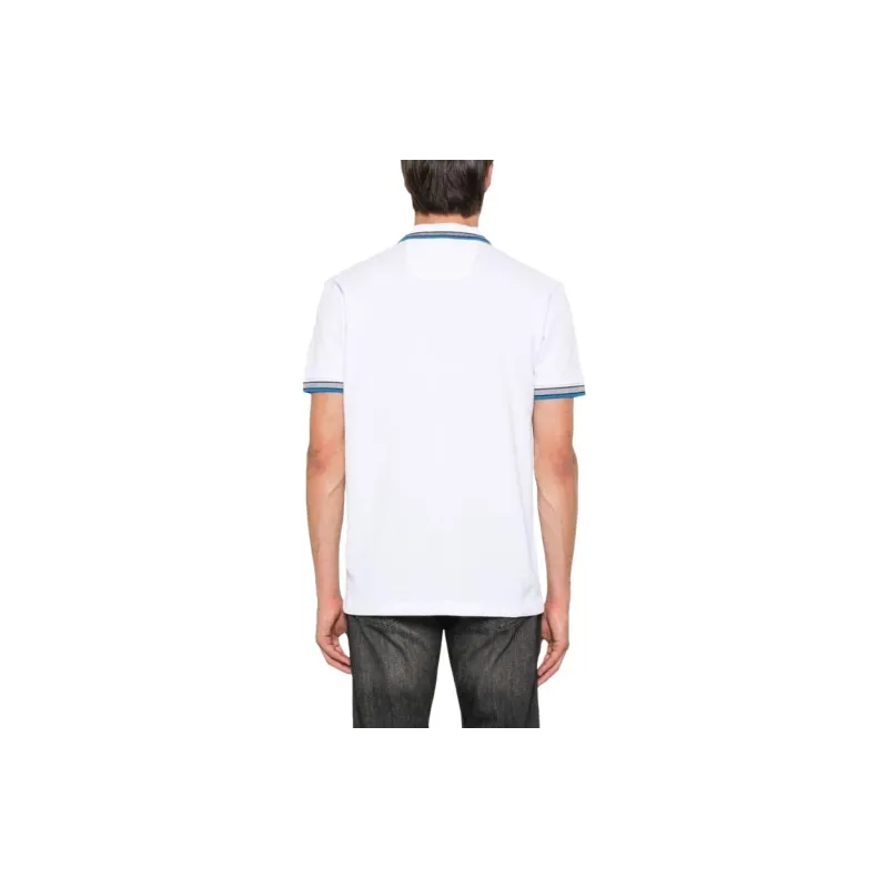 HUGO BOSS Logo Embroidered Short Sleeved Polo Shirt-2