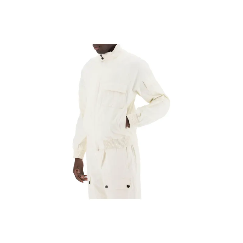 Ferragamo Standing Collar Zipped Jacket-1