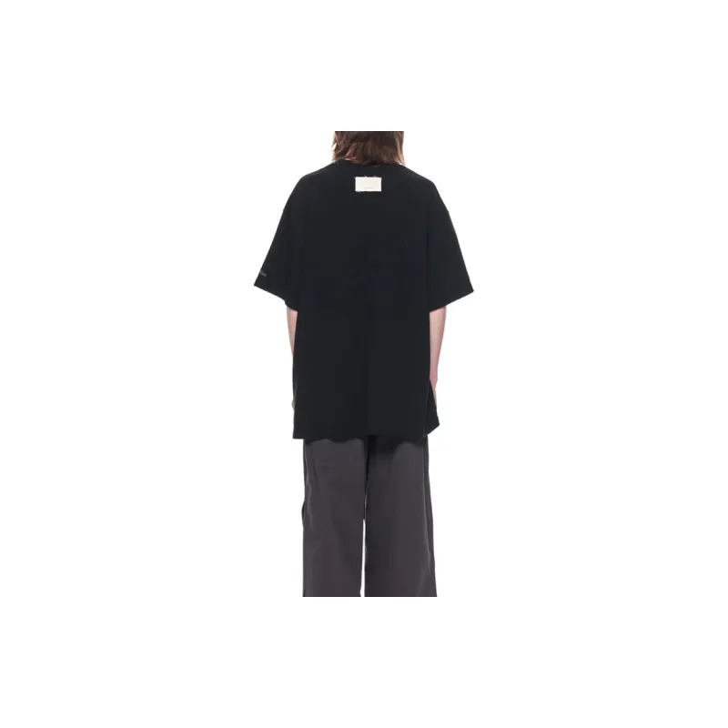 MATIN KIM T Shirts Unisex Black-3