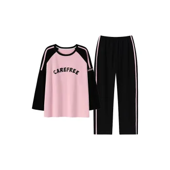 Mulong Family Pajama Set Women's Pink