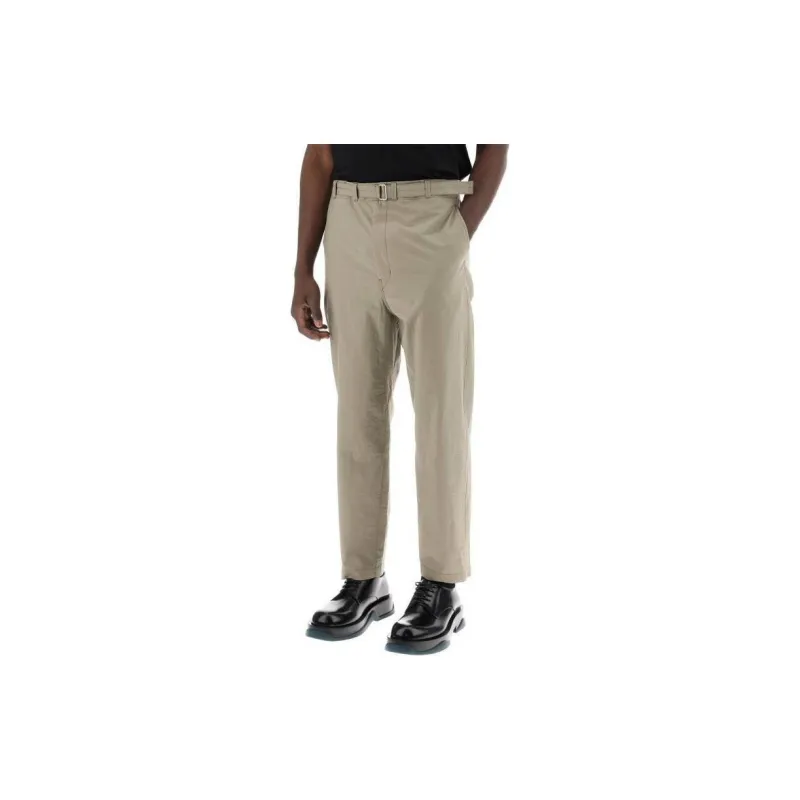 Lemaire Belted Tapered Pants-2