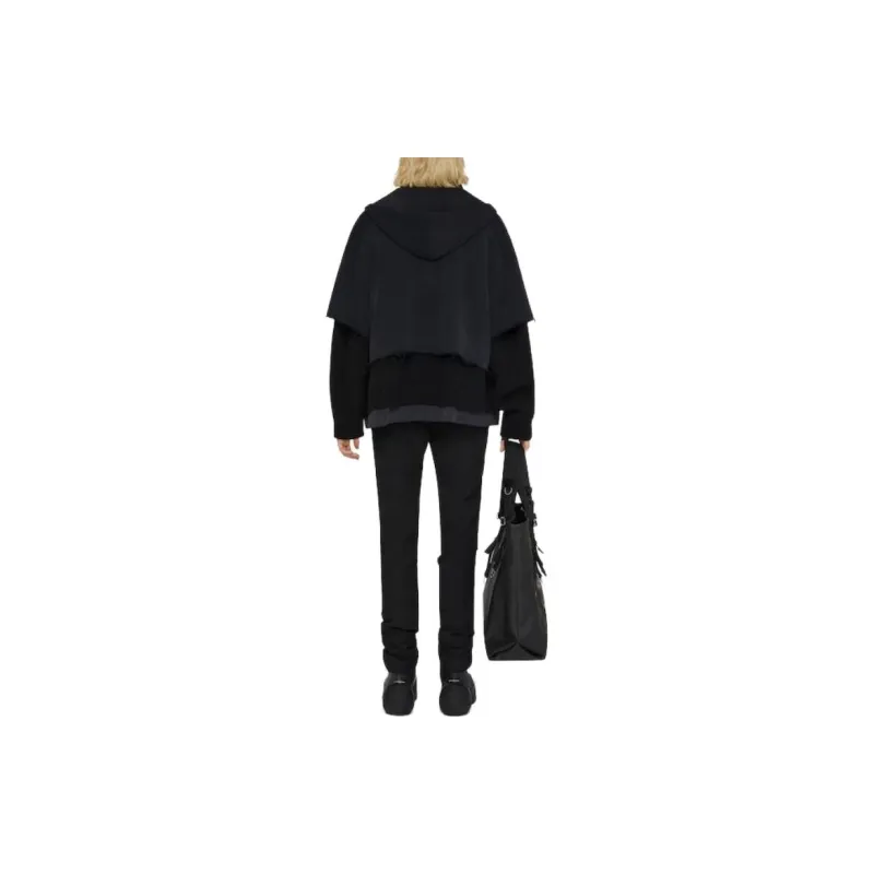 Givenchy Layered Zipped Hoodie-2