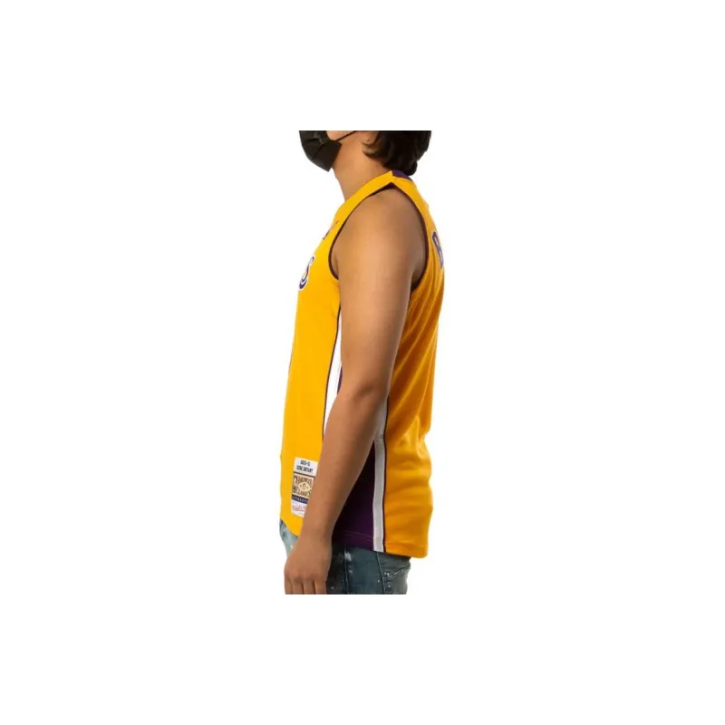Mitchell & Ness Basketball Jersey Unisex Yellow-4