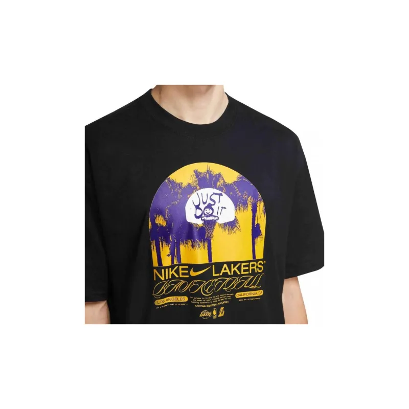 Nike Nba Los Angeles Lakers Courtside Max 90 T shirt-3