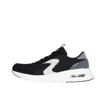 Skechers Anti Slip Wear Resistant Low Top Casual Shoes Women's Black White