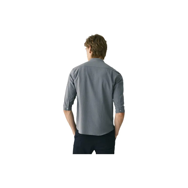 MindBridge Shirts Men Gray-2