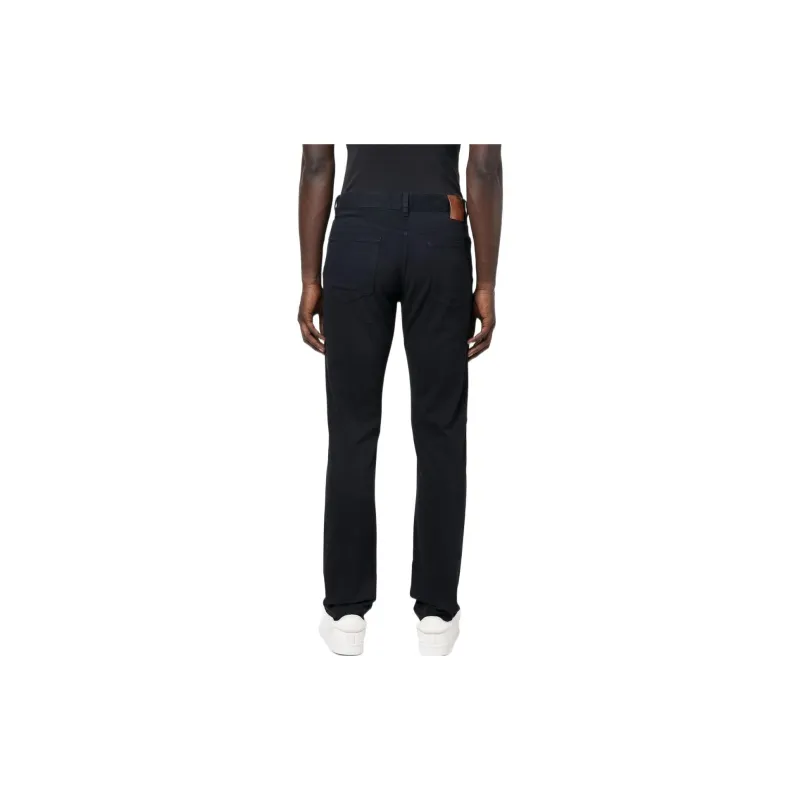 Ermenegildo Zegna Logo Patch Slim Cut Jeans-2