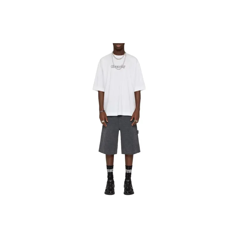 Givenchy T Shirts Men White-1
