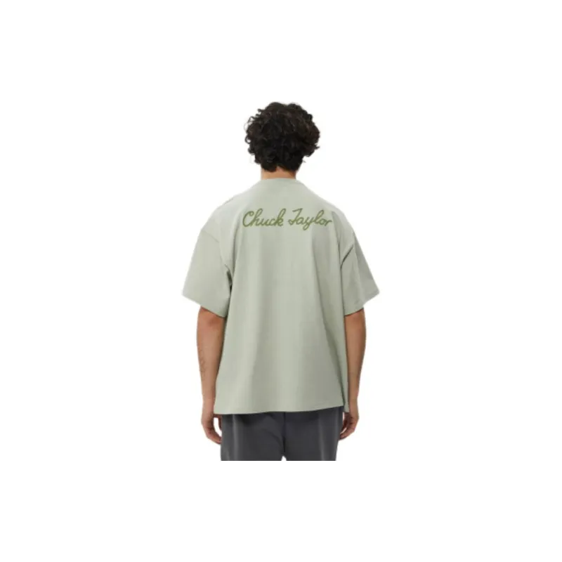 Converse T Shirts Unisex Green-3