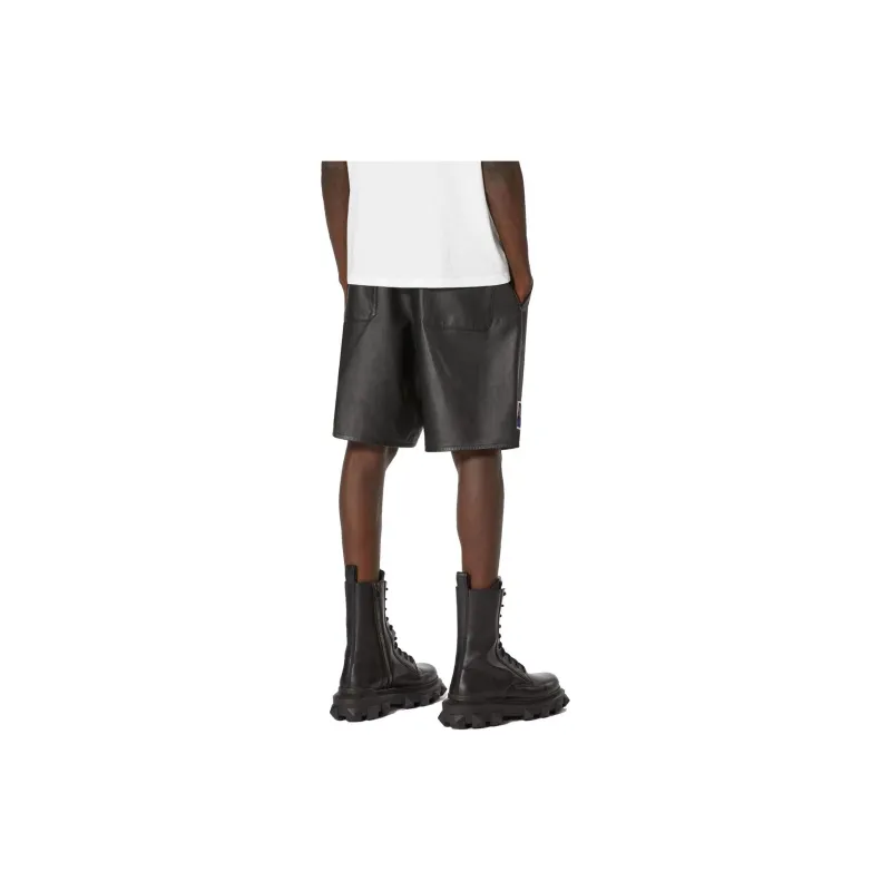 Valentino Casual Shorts Men's Black-2