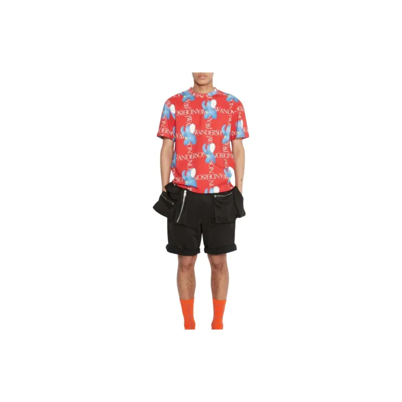 JW Anderson Elephant print Oversized T shirt-1