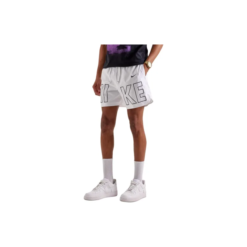 Nike Sports Shorts Men White-4