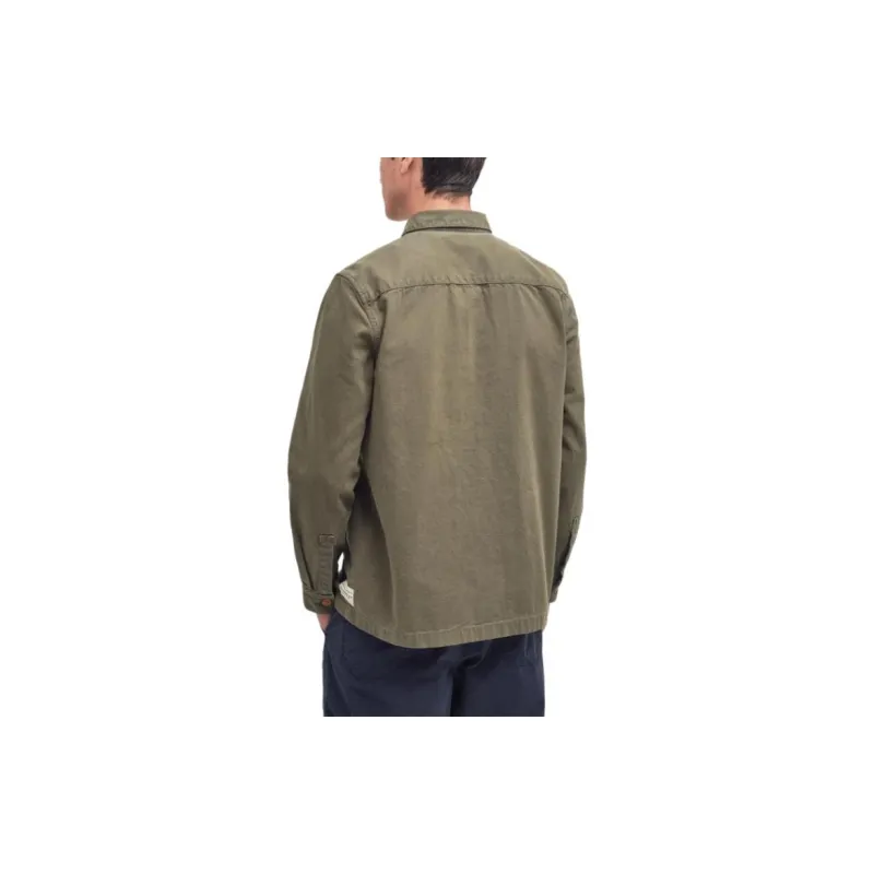 BARBOUR Chesterwood Overshirt Shirt Men's Green-3