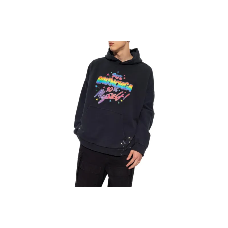 Balenciaga Wide Fit Hoodie-3