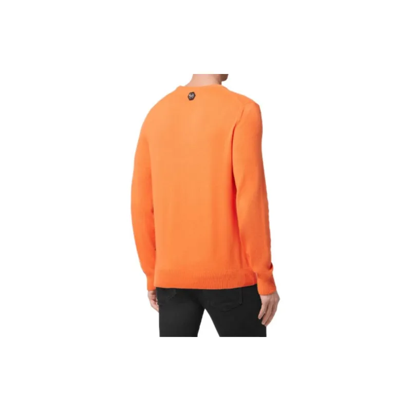 PHILIPP PLEIN Skull Print Crewneck Sweater-2