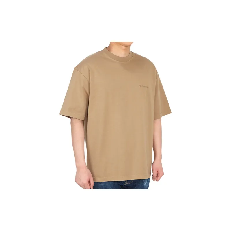 Balenciaga SS21 T Shirt Men's Khaki-4