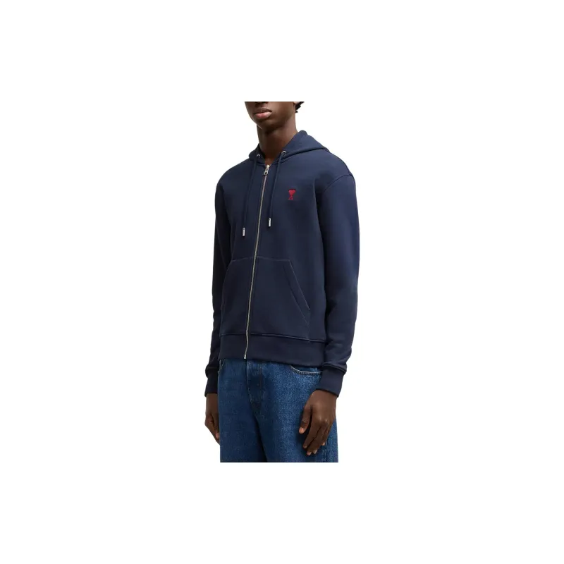 AMIPARIS Paris Ami De Coeur Zip Up Hoodie-4