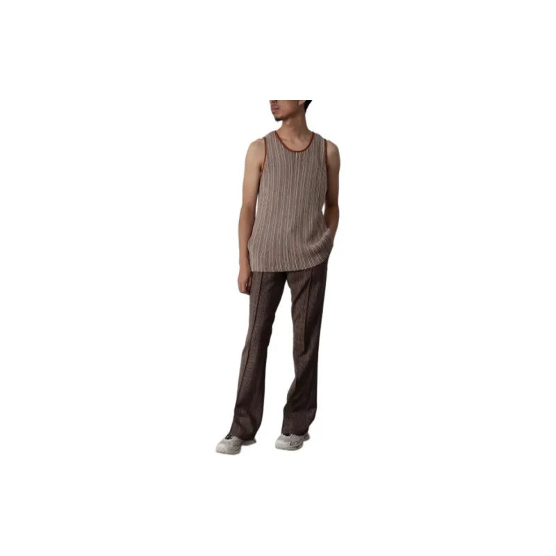 Beams Tank Tops Men Red-5