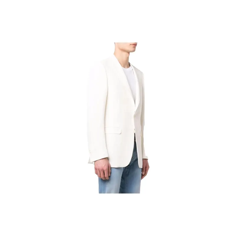 Canali Single breasted Linen silk Blazer-3
