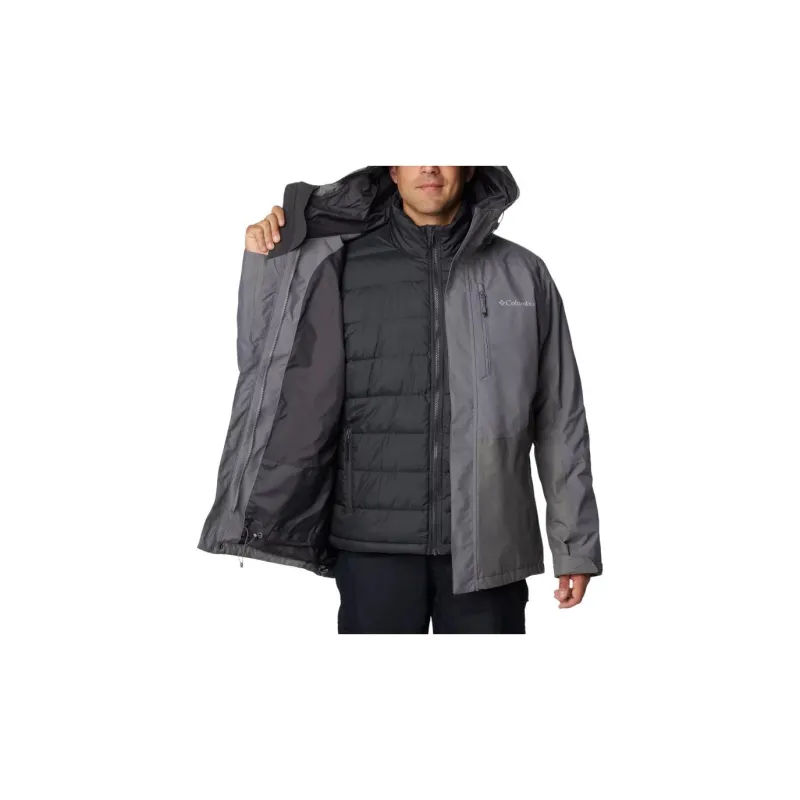 Columbia Snow Glide™ Windbreaker Jacket Men's Gray-4