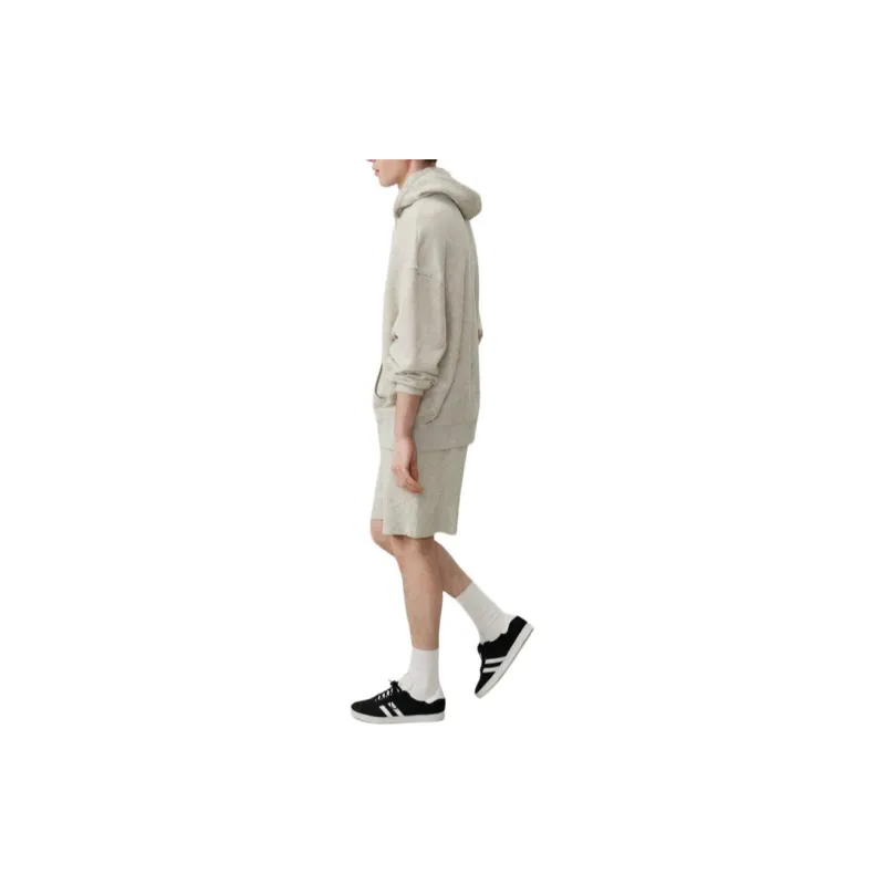 AMERICAN VINTAGE A.M FW24 HOODIE KODYTOWN Sweatshirt Men's POLAR MELANGE/Arctic Mélange-4