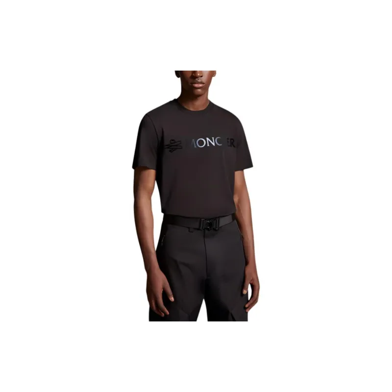 Moncler T Shirts Men Black-5