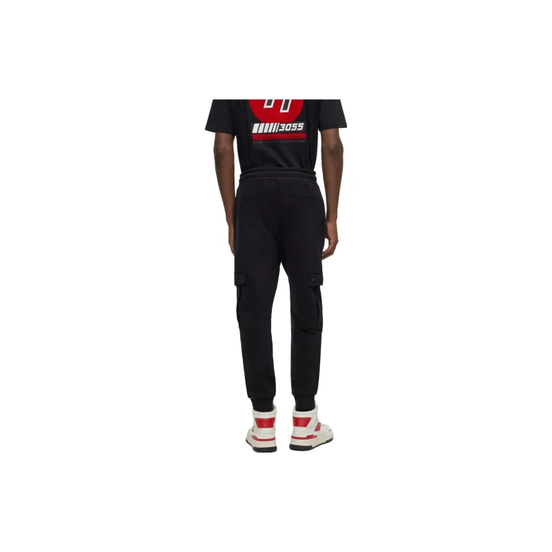 HUGO BOSS Knitted Sweatpants Men Black-5