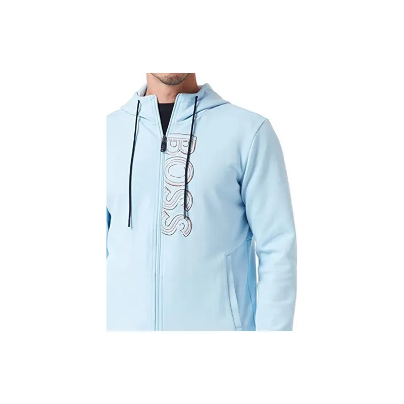 HUGO BOSS Sweatshirts Men Light Blue-4