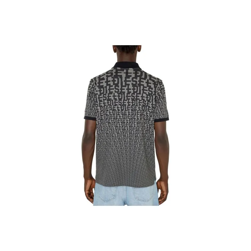 DIESEL Polo Shirts Men Black-3