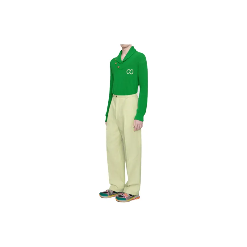 GUCCI Sweaters Men Green-1