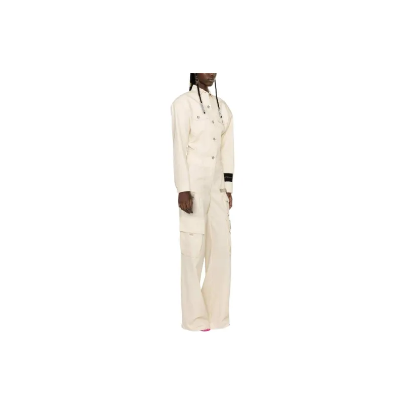 OFF WHITE Toybox Wide leg Cargo Trousers-2