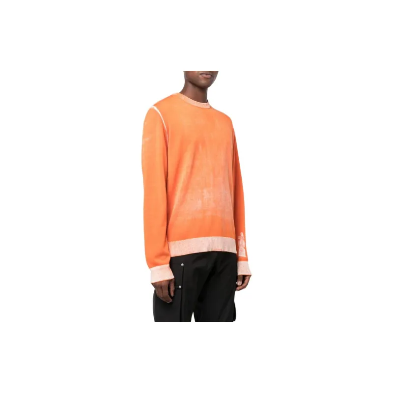 DIESEL Sweatshirts Men Orange-3