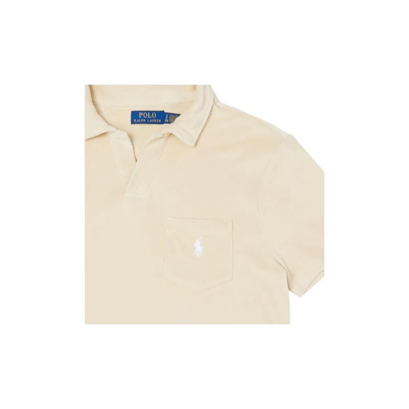 Polo Ralph Lauren Polo Shirts Men Beige Yellow-2