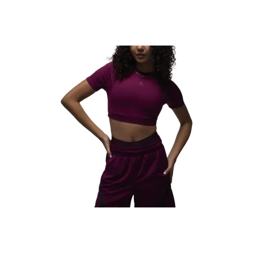 Jordan Sustainable Materials Fitness Clothing Women's Purple