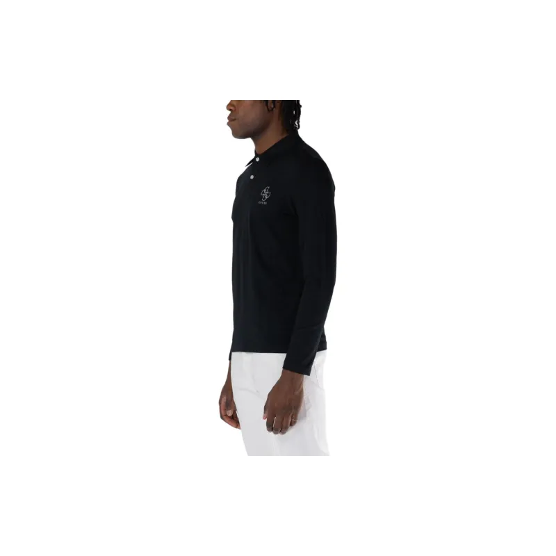 GUESS Polo Shirts Men Black-3