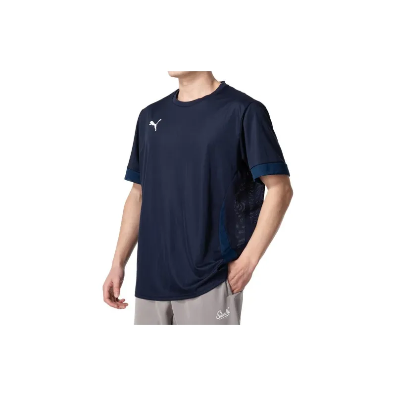 PUMA T Shirts Men Navy Blue-1