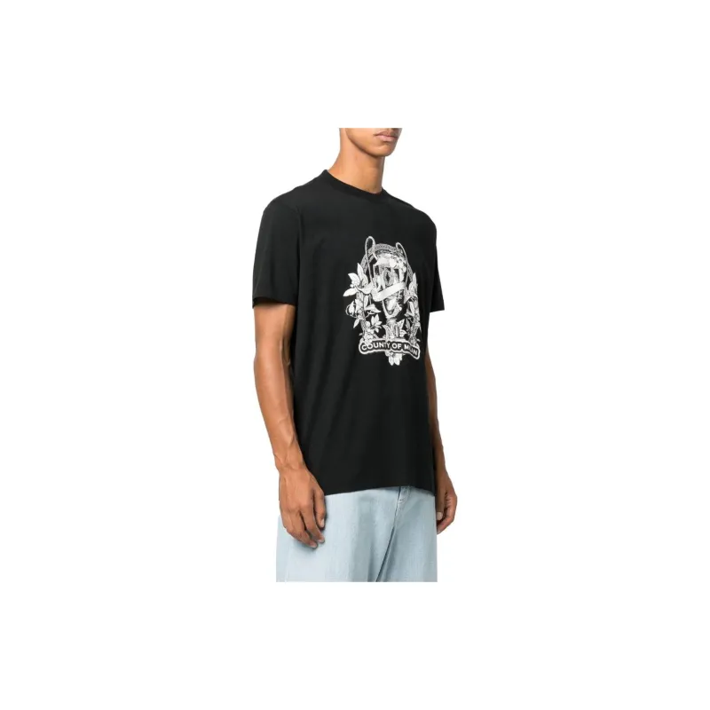 Marcelo Burlon T Shirts Men Black-1