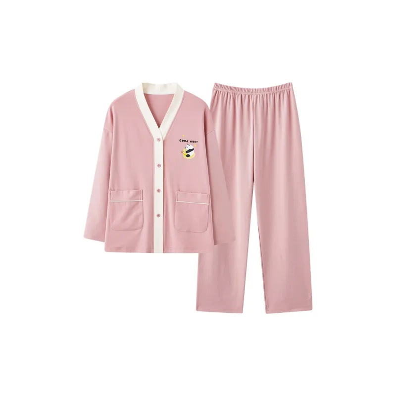 William Pajama Set Women's Pink-0