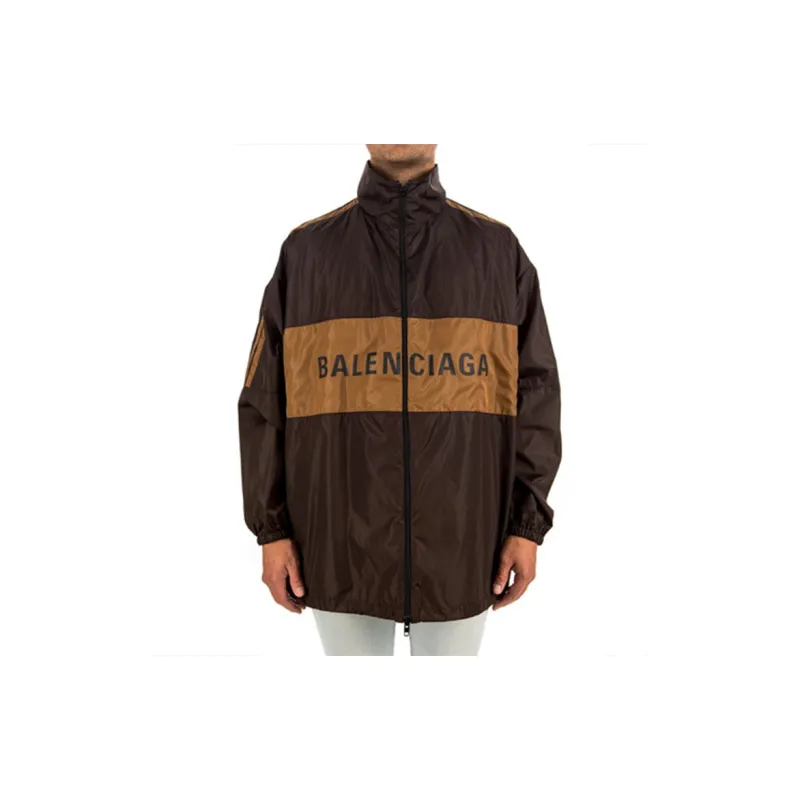 Balenciaga Jackets Men Brown-1