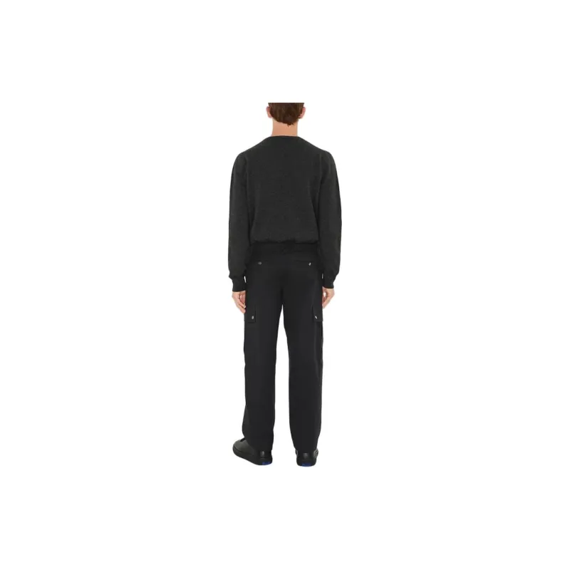 Burberry Cotton Blend Cargo Trousers-2
