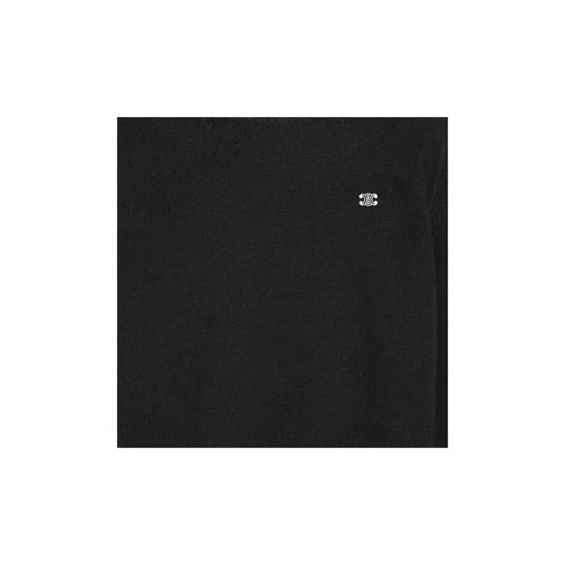 CELINE Triomphe Crew Neck Sweater In Wool And Cashmere-5
