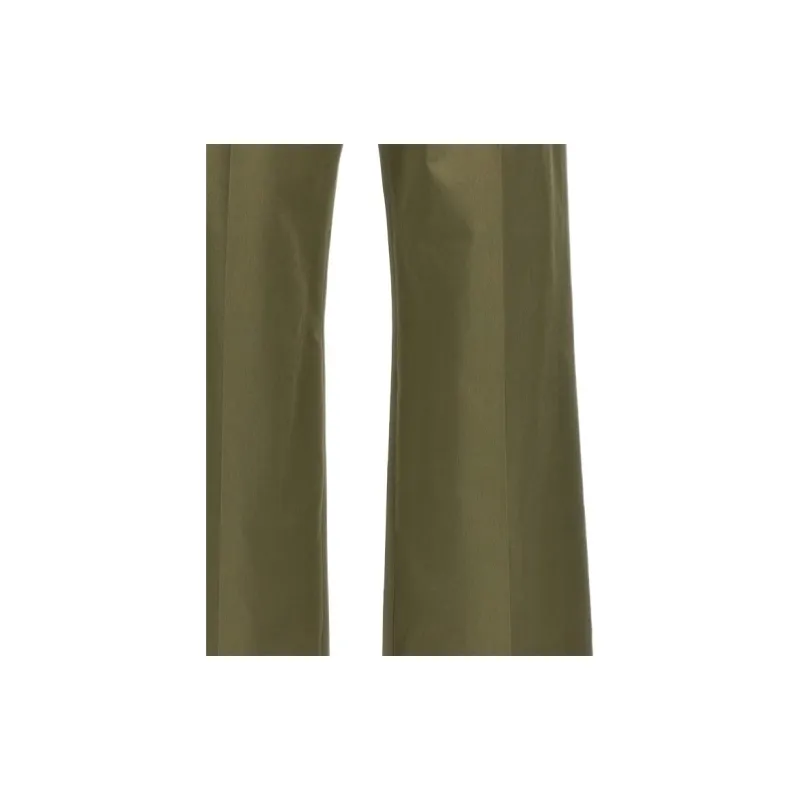 LOEWE Mid Rise Pleated Trousers-4