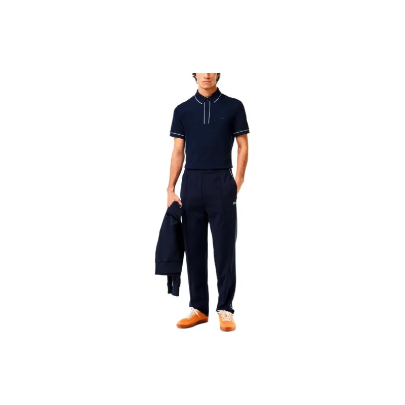 LACOSTE Contrast trim Polo Shirt-3