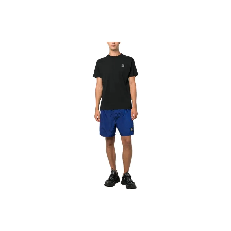 STONE ISLAND Logo Patch T Shirt-1