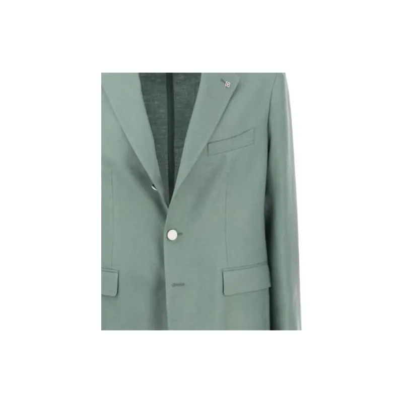 Tagliatore Two Button Single Breasted Jacket-4