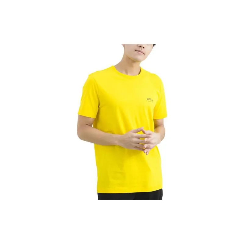 HUGO BOSS T-Shirts Men Yellow-2