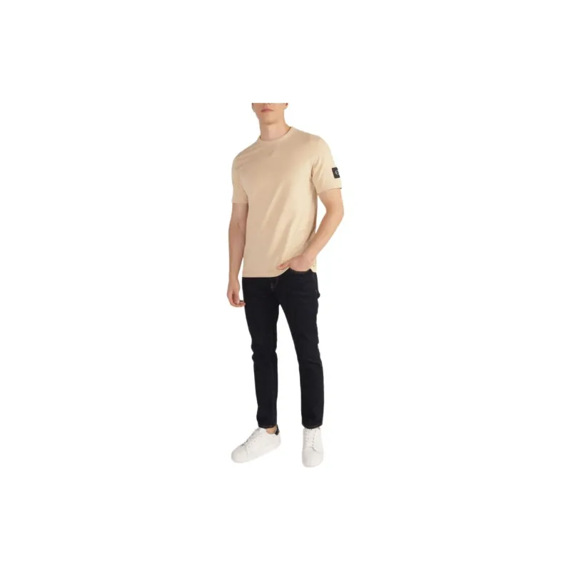 CALVIN KLEIN T Shirt Men's Beige-1