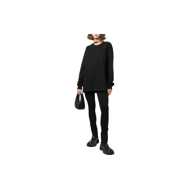 RICK OWENS Cotton Long Sleeve T Shirt-2